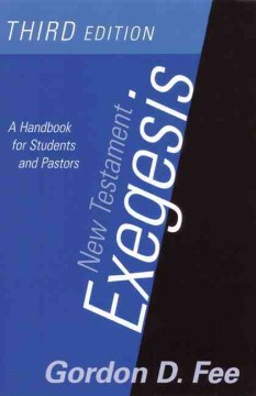 New Testament exegesis : a handbook for students and pastors